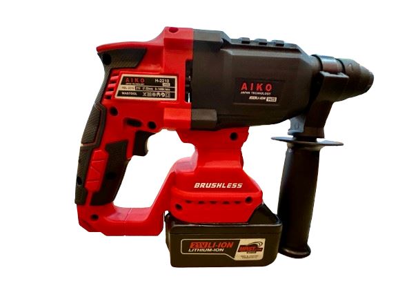 Aiko 21V Brushlaess Cordless Rotary Hammer | MODEL: HBL-2210 Cordless Rotary Hammer Aiko 