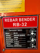 Aiko 220V , 32mm Rebar Bender (Mini Table Type) | Model : RBB-RB32 Rebar Bender Aiko 