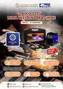 Aiko 220V MMA Welding Machine | Model : W-MMA201G MMA Welding Machine Aiko 
