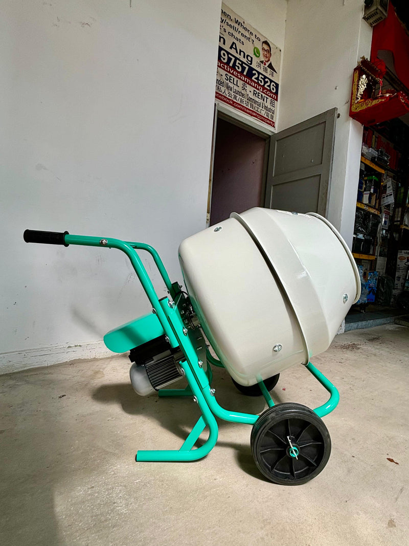 Aiko 240V Cement Mixer 160L C/W Motor | Model : CMX-HGJ160-YM Cement Mixer Aiko 