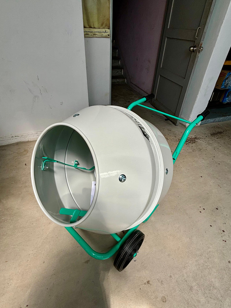 Aiko 240V Cement Mixer 160L C/W Motor | Model : CMX-HGJ160-YM Cement Mixer Aiko 