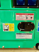 Aiko 240V Diesel Silent Generator 4.5KW 50HZ C/W 186FAE Engine | Model : 6GFLN-186FAE Diesel Generator Aiko 