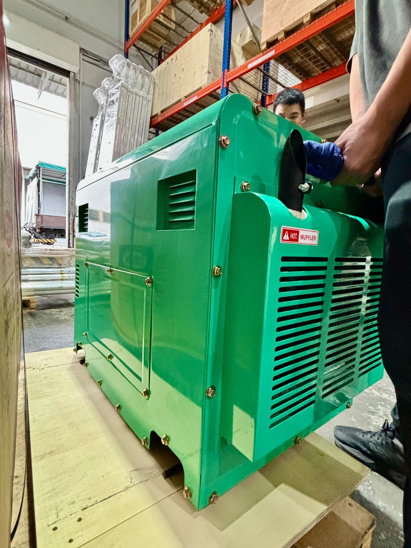 Aiko 240V Diesel Silent Generator 4.5KW 50HZ C/W 186FAE Engine | Model : 6GFLN-186FAE Diesel Generator Aiko 