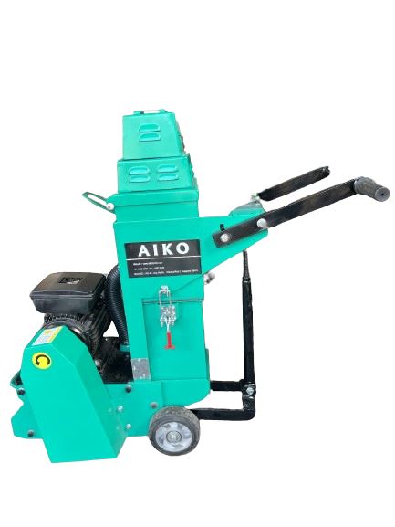 Aiko 240V ZFS-200EV Electric Concrete Scarifier With Vacuum 200mm | Model : ZFS-200EV Scarifiler Machine Aiko 