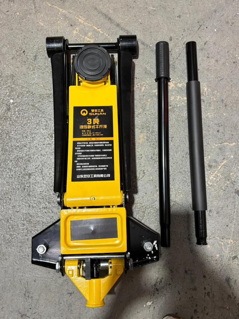 Aiko 3 Ton 73-495mm Low Profile Floor Jack | Model: FJ-3T-L Floor Jack Aikchinhin 