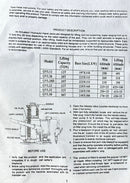 Aiko 30 Tons Air Bottle Hydraulic Jack | Model : BJ-T21030 Hydraulic jack Aiko 