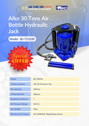 Aiko 30 Tons Air Bottle Hydraulic Jack | Model : BJ-T21030 Hydraulic jack Aiko 