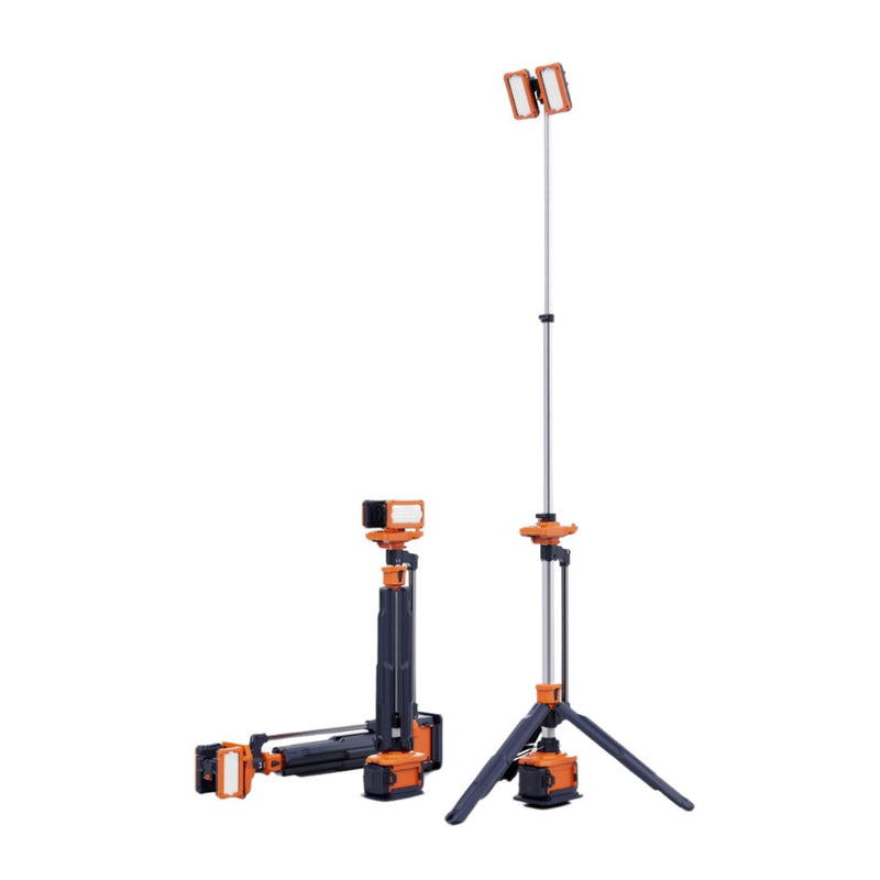 Aiko 3.1M Portable IP66 LI-ION Tower Light (2x Small Battery, 1x Single Charger) | Model : AL-300-3.1M Tower Light Aiko 