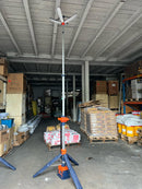 Aiko 3.3M Portable IP66 Li-ion Petal Tower Light (2X Small Battery, 1X Dual Bay Charger) | Model: APL-300-3.3M Tower Light Aiko 