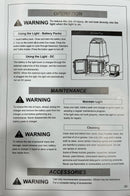 Aiko 360° Lightweight Portable Site Light IP66 (1X Small Battery, 1X Single Charger) , 6,000LM | Model: APS-200 Tower Light Aiko 