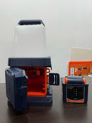 Aiko 360° Lightweight Portable Site Light IP66 (1X Small Battery, 1X Single Charger) , 6,000LM | Model: APS-200 Tower Light Aiko 