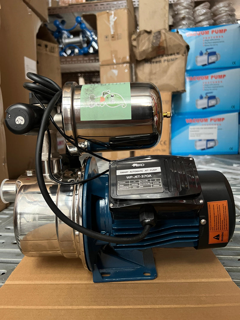 Aiko 370W 1" Automatic Self Priming Water Pump with 2L Tank | Model : WP-JET-370A Water Pump Aiko 