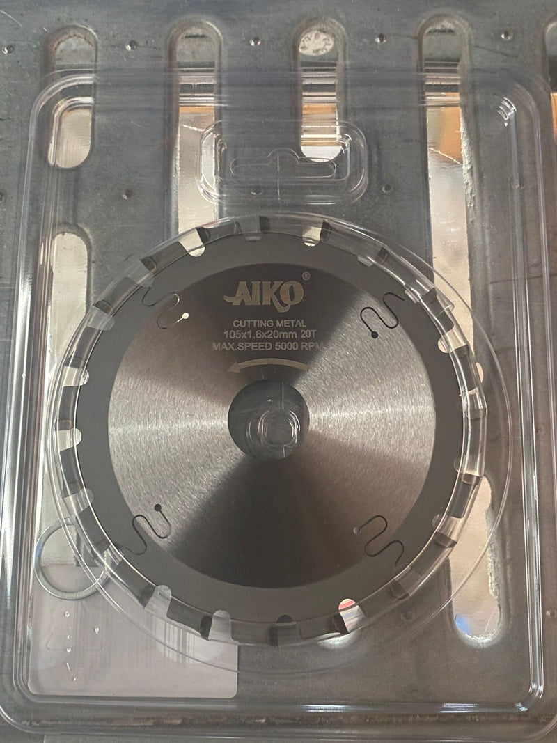 Aiko 4" Steel Metal Cutting Saw Blade 105mm 20T | Model : SBA-MS10520 Saw Blade Aiko 