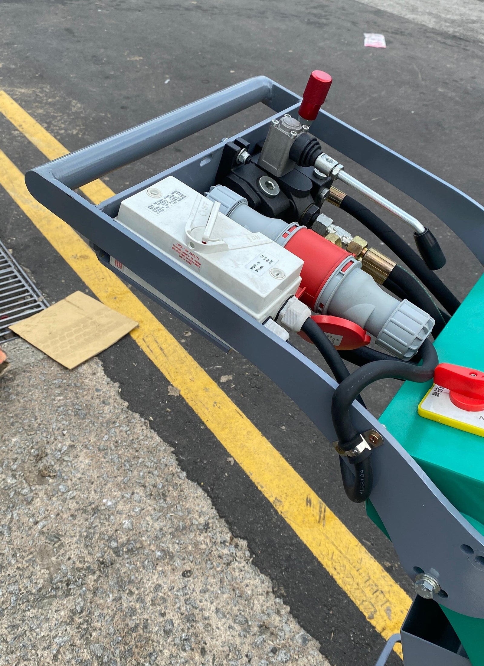 Aiko 415V Electric Floor Scraper Machine 3 Phase #ZFC-250E | Model : Z