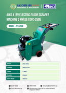 Aiko 415V Electric Floor Scraper Machine 3 Phase