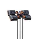 Aiko 4.2M Portable IP65 LI-ION Tower Light (3x Big Battery, 1x Dual Charger) | Model : AL-500-4.2M Tower Light Aiko 