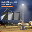 Aiko 4.2M Portable IP65 LI-ION Tower Light (3x Big Battery, 1x Dual Charger) | Model : AL-500-4.2M Tower Light Aiko 