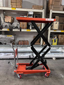 Aiko 500kg 1500mm Scissor Lift Table with PU Wheels | Model : PT-WP500-1.5M Lift Table Aiko 