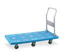 Aiko 600kg PVC Grey Trolley with Super Silent Wheels | Model : TRL-DL500D Trolley Aiko 