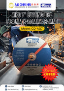 Aiko 7" Cutting Disc | Model : CD-A07 Cutting Disc Aiko 