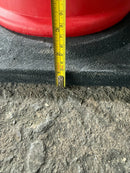 Aiko 75cm Safety Cone with Black Rubber Base | Model : CONE-7073 Safety Cone Aiko 