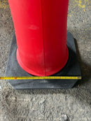 Aiko 75cm Safety Cone with Black Rubber Base | Model : CONE-7073 Safety Cone Aiko 