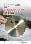 Aiko 9" Diamond Blade | Model : DB-ADS01-9C Diamond blade Aiko 