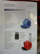Aiko Air Blower Toilet Floor Dryer 240V 3 Speed 1100/3200W | Model: BLR-LG-CDJ-3200 Blower Aiko 