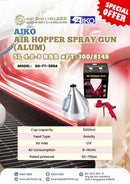 Aiko Air Hopper Spray Gun (Alum) 5l 4.8-8 Bar