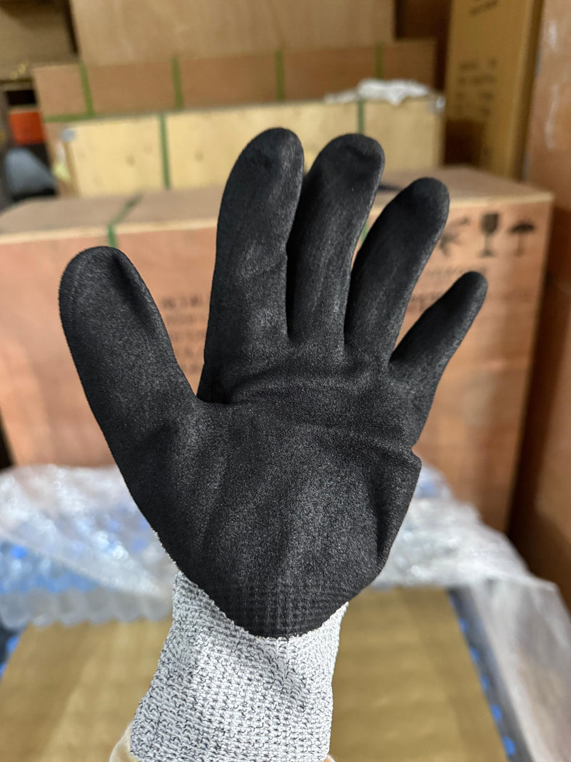 Aiko Anticut Glove (4543) Black Size 10 (Level 5) Rough | Model: GLOVE-AM4543B-R-AK Anticut Glove Aiko 