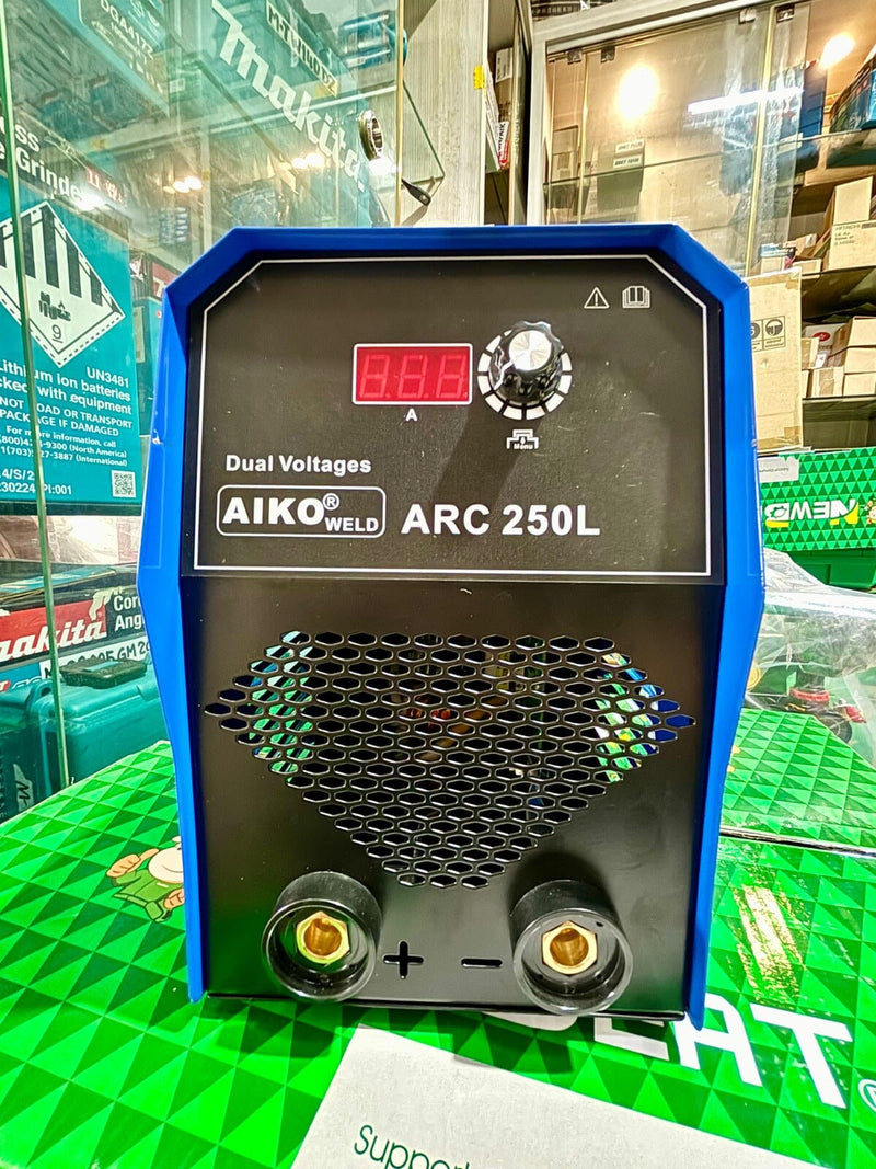 AIKO ARC250L 110V/240V DUAL WELDER 3M WELDING CABLE+ 3M EARTH CABLE