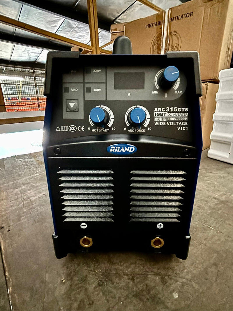 Aiko ARC315GTS (1P/220V,380V) Welder W/3M Welding Cable & 3M Ground Cable | Model : W-ARC315GTS-R Aiko 