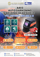 AIKO Auto Darkening Welding Head Shield | Model : HS2-WH4000 ARC Welding Machine Aiko 