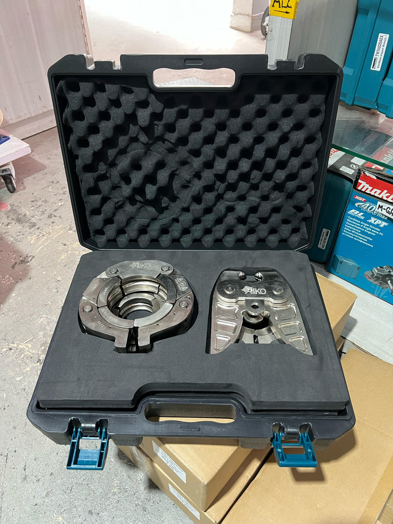Aiko Battery Stainless Steel Pipe Clamp Tool (2-1/2"-4") C/W Ring Jaw 67,76.1,108mm | Model: EB-60100-HK Pipe Clamp Aiko 