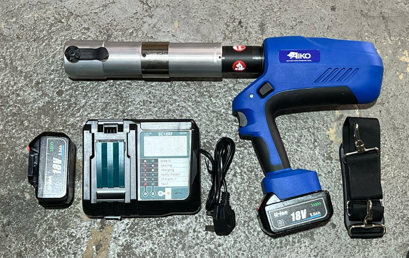 Aiko Battery Stainless Steel Pipe Clamp Tool (2-1/2"-4") C/W Ring Jaw 67,76.1,108mm | Model: EB-60100-HK Pipe Clamp Aiko 