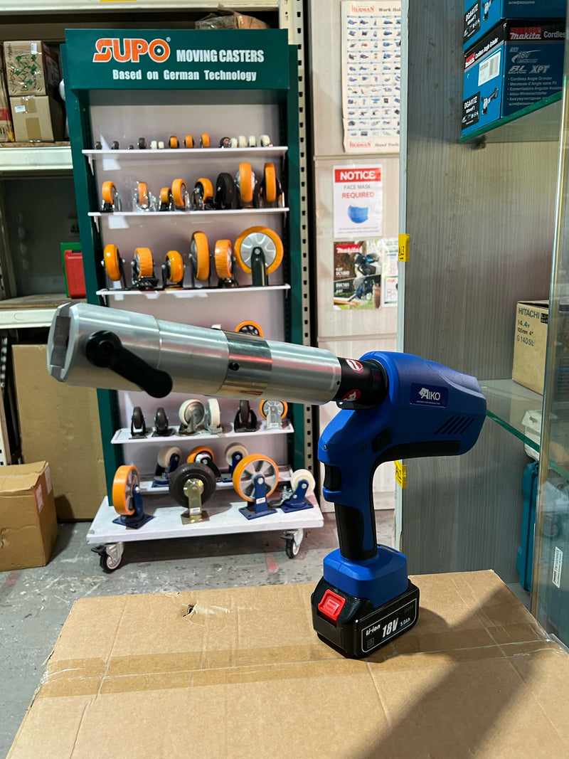 Aiko Battery Stainless Steel Pipe Clamp Tool (2-1/2"-4") C/W Ring Jaw 67,76.1,108mm | Model: EB-60100-HK Pipe Clamp Aiko 