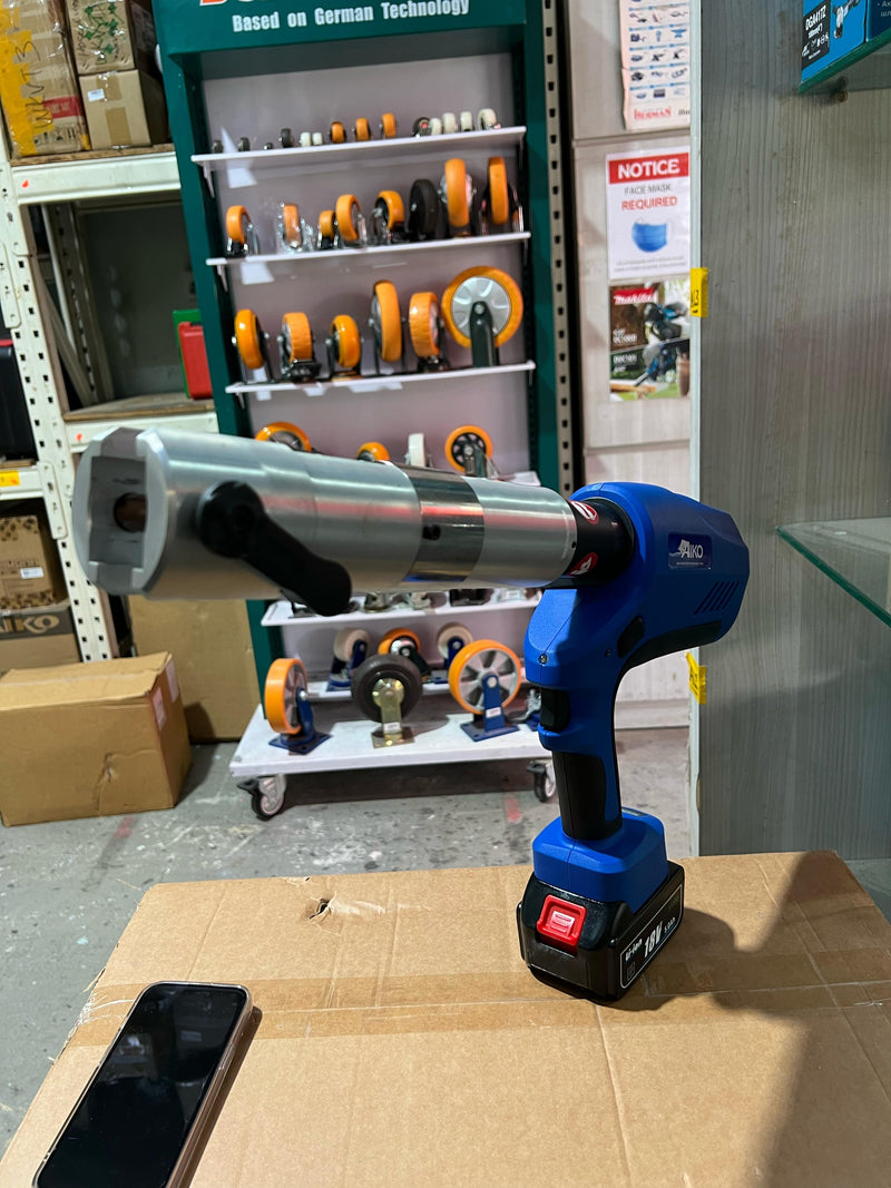 Aiko Battery Stainless Steel Pipe Clamp Tool (2-1/2"-4") C/W Ring Jaw 67,76.1,108mm | Model: EB-60100-HK Pipe Clamp Aiko 