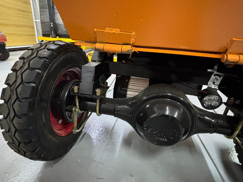 Aiko Battery Stand-On Flat Plate Form Trolley 48V20A | Model: TRL-E-DUMPER-F-ST Trolley Aiko 