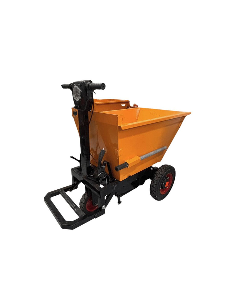 Aiko Battery Stand-On Flat Plate Form Trolley 48V20A | Model: TRL-E-DUMPER-F-ST Trolley Aiko 