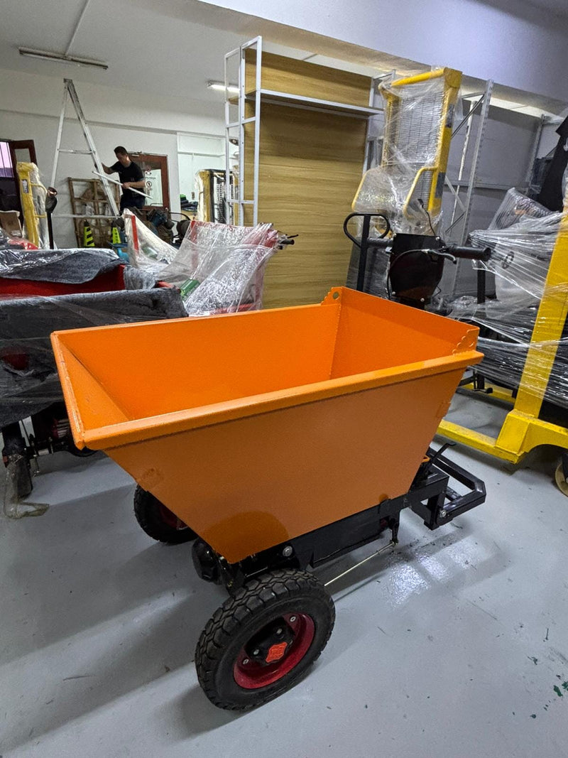 Aiko Battery Stand-On Flat Plate Form Trolley 48V20A | Model: TRL-E-DUMPER-F-ST Trolley Aiko 