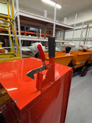 Aiko Battery Stand-On Mini Dumper 500kg (Yellow) Slant Shape Hopper | Model: TRL-E-DUMPER-ST Dumper Aiko 