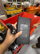 Aiko Battery Stand-On Mini Dumper 500kg (Yellow) Slant Shape Hopper | Model: TRL-E-DUMPER-ST Dumper Aiko 