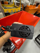 Aiko Battery Stand-On Mini Dumper 500kg (Yellow) Slant Shape Hopper | Model: TRL-E-DUMPER-ST Dumper Aiko 