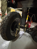 Aiko Battery Stand-On Mini Dumper 500kg (Yellow) Slant Shape Hopper | Model: TRL-E-DUMPER-ST Dumper Aiko 