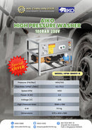 Aiko BN801-2.2S4B High Pressure Washer 100Bar 230V | Model : HPW-BN801-B High Pressure Washer Aiko 