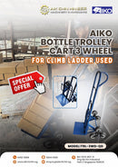 Aiko Bottle Trolley Cart 3 Wheel for Climb Ladder Used | Model: TRL-3WD-QD Trolley Aiko 