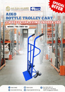 Aiko Bottle Trolley Cart 3 Wheels for Climb Ladder Used | Model: TRL-3WD-AK Bottle Trolley Cart Aiko 