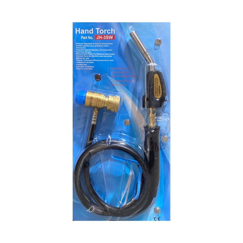 Aiko Brazing Torch With Flexible Hose & Self Ignition | Model: PRO-JH-3SW Brazing Torch Aiko 