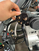 Aiko Cement Sprayer Machine 40L 220V 50HZ 2800W+1500W With Air Compressor | Model : CS-SPA-D10 Cement Sprayer Machine Aiko 