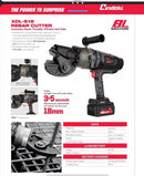 Aiko Cindelu Rebar Cutter (BL) 18mm C/W 2 Battery & 1 Charger | Model: XDL-S18 Rebar Cutter Aiko 